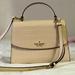 Kate Spade Bags | Kate Spade Top Handle Satchel Croc Embossed | Color: Cream/White | Size: None