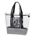 Arlmont & Co. Clear Tote Bag - See Through Transparent Women's Hand Bag - Heavy-Duty Clear Shoulder Bag w/ Zipper Closure For Shopping, Work, Beach | Wayfair