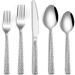 Brayden Studio® 60-Piece Stainless Steel Flatware Set For 12 Stainless Steel in Gray | Wayfair 59EC4EF00DCE439393815884C9D1CFA8