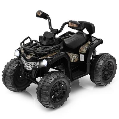 12V Kids Ride On ATV Electric 4Wheeler Quad 2 Speeds w/ Mp3&Headlights