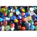 Creative Stuff Glass - Varied Mixes - Glass Gems - Vase Fillers - Aquarium Decorations (3 lb Mixed Colors)