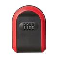 Key Cabinet Organizer Home Locking Landlord Wall Mounted Stores Key Lock Box Red