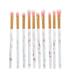 zttd 10 pcs makeup brush set professional face eye shadow eyeliner foundation blush lip makeup brushes powder liquid cream cosmetics blending brush tool