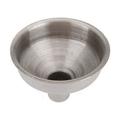 Moocorvic 2Pcs Metal Stainless Steel Funnel Food Grade Mini Funnels for Kitchen Use Filling Bottles Flask Cooking