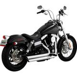 Vance & Hines Big Shots Staggered Chrome Exhaust System (17338)