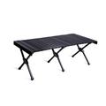 Andoer Outdoor Folding Table Portable Roll-up Camping Table Full Aluminnum Alloy Table with Storage Bag for Outdoor Camping Picnic BBQ Beach Backyard