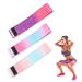 3 Pack Fabric Booty Bands Resistance Bands for Women Butt and Legs Workout Bands Leg Bands - Combination 2