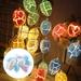 wofedyo led lights for bedroom Easter Eggs Wire String Lights Battery Operated Light Party Home Decor Lamps USB led lights led strip lights R 23*16*1
