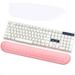 Gel Keyboard Wrist Support Navy Ergonomic Wrist Rest Superfine Memory Foam Wrist Bar for Keyboard Computer Laptop Typing Office Gaming