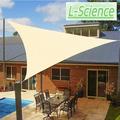 Sun Shade Sail Canopy Cover for Patio Outdoor 185GSM Triangle Backyard Shade Sail for Garden Playground