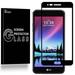 [2-Pack] LG Phoenix 2 LTE / LG K4 (2017) BISEN Tempered Glass Screen Protector [Full Coverage Edge-To-Edge Protect] Anti-Scratch Anti-Shock Shatterproof Bubble Free