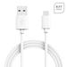 Original Quick Charge Micro USB Charging Data Cable For ZTE Z432 Cell Phones 6 Feet - White