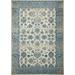 Heritage 9368 Ivory/Blue Traditions Area Rug Size - 5 3 x 7 8