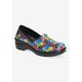 Extra Wide Width Women's Laurie Slip On by Easy Street in Garden Patent (Size 10 WW)