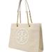 Tory Burch Bags | Ella Boucle Chain Mini Tote-Tory Burch | Color: Cream | Size: 3.5'' W X 10.5'' H X 13'' D