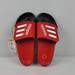 Adidas Shoes | Adidas Adilette Tnd Slides Mens Sz 7/ Womens Sz 8 Nwt | Color: Black/Red | Size: 7