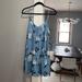 Urban Outfitters Dresses | Blue, Tie Back Babydoll Dress, Urban Outfitters, Size M | Color: Blue | Size: M