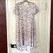 Lularoe Dresses | Lularoe Spring Floral Dress | Color: Pink/White | Size: Xs