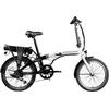 E-Bike ZÜNDAPP "Z120" Gr. 28, weiß (schwarz, weiß), E-Bikes, 28cm, 20 Zoll (50,80cm), Pedelec, Elektrofahrrad für Damen u. Herren