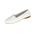 Blair Women's Classique® “Sophia” Comfort Slip-Ons - White - 8 - Womens