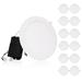 TORCHSTAR 8" Ultra Slim 4000K Remodel IC LED Canless Recessed Lighting Kit in White | 0.39 H x 8.94 W in | Wayfair F-67637