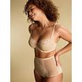 Panache Envy High Waist Shaping Brief - Nude , Nude, Size 16, Women