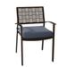 Woodard New Century Stacking Patio Dining Armchair Metal | 33.75 H x 22.5 W x 23.75 D in | Wayfair 930017ST-48-51N