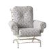 Woodard Terrace Patio Chair w/ Cushions in Gray | 43 H x 40 W x 39.25 D in | Wayfair 790065-70-50N