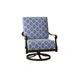 Woodard Wiltshire Outdoor Rocking Chair in Black/Brown | 35.5 H x 28.5 W x 36.75 D in | Wayfair 4Q0465-48-22M