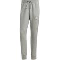 ADIDAS Herren Hose Essentials French Terry Tapered Cuff 3-Streifen (normal & lang), Größe XXL/T in Grau