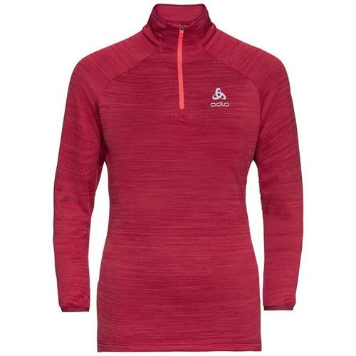 ODLO Damen Midlayer 1/2 zip MILLENNIUM EL, Größe L in Rot