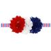 SDJMa Patriotic Hair Clips Hair Bow Girls American Flag Hair Clips Hair Accessories for 4th of July