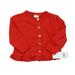 Pre-owned Carter s Girls Red Cardigan size: 3 Months