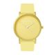Sekonda Palette Ladies 36mm Quartz Watch in Yellow with Analogue Display, and Yellow Silicone Strap 40551