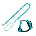 Trixie Mesh Y-Harness with Elastic Leash For Cats Turquoise