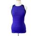 Athleta Tops | Athleta Tank Racerback Athletic Sleeveless Workout Gym Shirt Top | Color: Black/Blue | Size: Xs