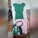 Kate Spade Dresses | Kate Spade Lily Blooms Blaire Dress And Lily Blooms Can Bag | Color: Green | Size: Xs