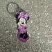 Disney Accessories | Minnie Mouse Keychain | Color: Black/Pink | Size: Os