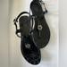 Coach Shoes | Black Coach Pansy Jelly Sandals | Color: Black | Size: 9