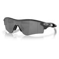 Oakley OO9206 Radarlock Path A Sunglasses - Men's High Resolution Carbon Frame Prizm Black Polarized Lens Asian Fit 38 OO9206-920687-38