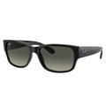 Ray-Ban RB4388 Sunglasses Black Frame Grey Gradient Lens 55 RB4388-601-71-55