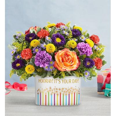 1-800-Flowers Flower Delivery Hooray It's Your Day Bouquet Large