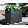 fleur ami »Division Lite« Outdoor Pflanzwürfel concrete anthracite 50x50 cm