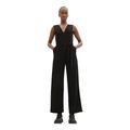 TOM TAILOR Denim Damen Basic Overall Jumpsuit mit Gürtel, deep black, XS