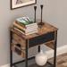 1-Drawer Nightstand with 2 USB Port and 2 AC Outkets