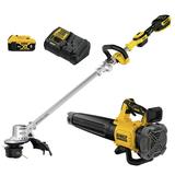 DeWALT DCKO222M1 20V MAX XR Cordless Folding String Trimmer and Handheld Blower Combo Kit Tame the jobsite with versatile 20V MAX* outdoor equipment. This kit features (1) 20V MAX* 14 in.