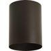 Progress Lighting Cylinder 1 Light Flush Mount Outdoor Ceiling Fixture