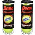 Penn Championship - Extra Duty Felt Pressurized Tennis Balls - 2 Cans 6 Balls