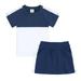 NKOOGH Outfits for Teen Girls Baby Girl Two Piece Outfit Toddler Kids Baby Unisex Summer Tshirt Skirts Soft Patchwork Cotton 2Pc Sleepwear Outfits Clothes