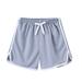 B91xZ Flowy Shorts Toddler Boys Girls Solid Sport Shorts Kids Beach Shorts Grey Size 5 Year